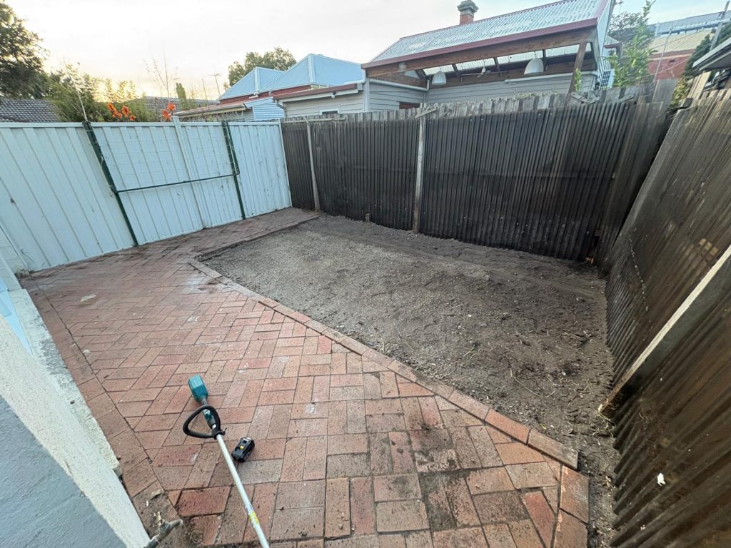 Backyard handyman work1
